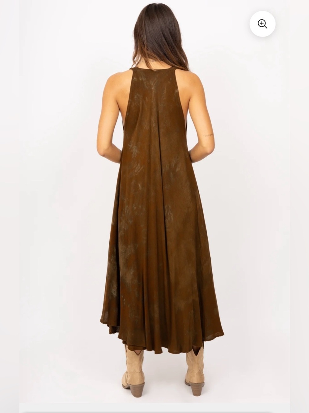 Kin Amora Desert Dweller Dress Fringe Moroccan Resort Travel Dress One Size Boho - Picture 13 of 16